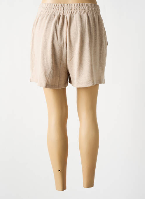 Short beige ICHI pour femme