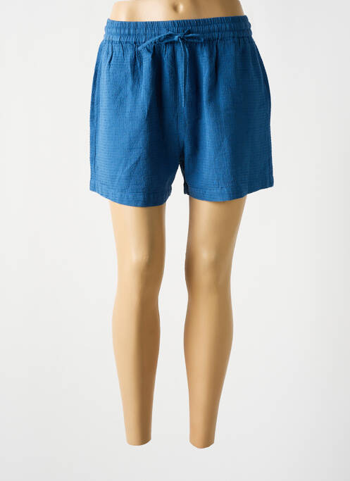 Short bleu THINKING MU pour femme