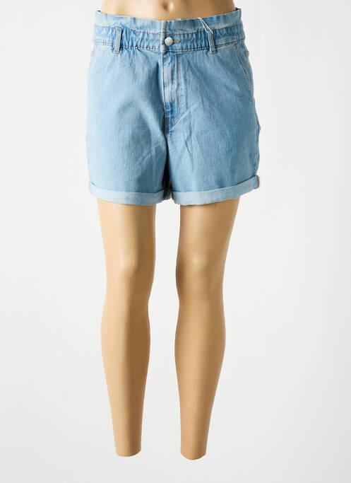 Short bleu VILA pour femme