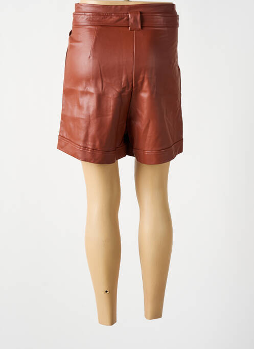 Short marron GRACE & MILA pour femme