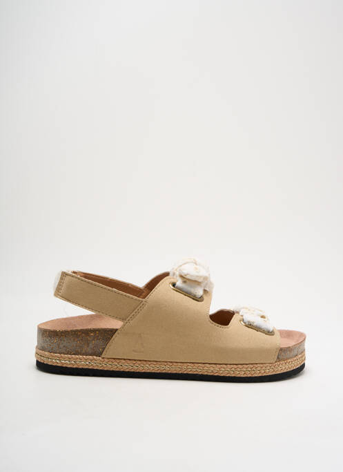 Sandales/Nu pieds beige ARMISTICE pour femme