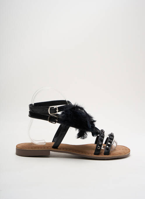 Sandales/Nu pieds noir METAMORF'OSE pour femme