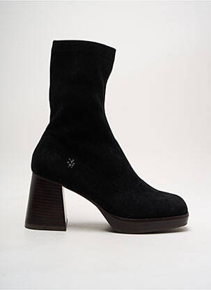 Bottines/boots fermeture zippée talon de 7 à 9cm noir VANESSA WU femme