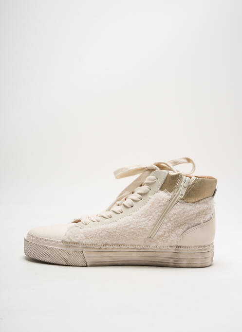 Baskets beige NO NAME pour femme