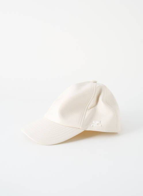 Casquette blanc COURREGES pour femme