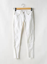 Jeans skinny taille normale taille normale blanc REIKO femme