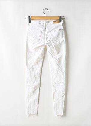 Jeans skinny taille normale taille normale blanc REIKO femme