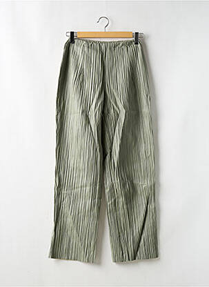 Pantalon droit taille haute taille haute vert NASTY GAL femme