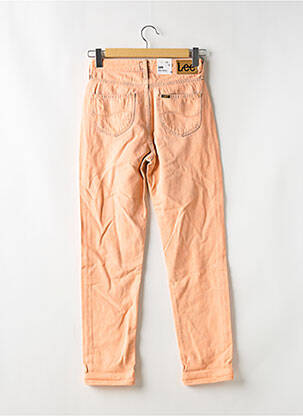Jean coupe mom poches taille haute orange LEE femme