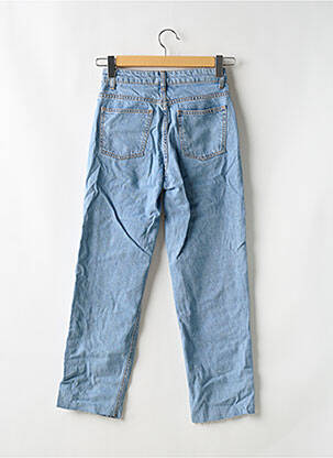 Jeans coupe droite taille haute taille haute bleu NA-KD femme