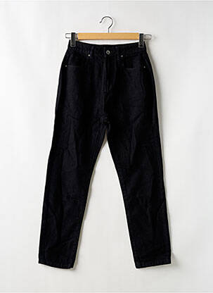 Jean coupe mom poches taille haute noir BOOHOO femme