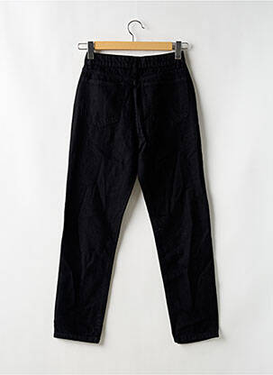 Jean coupe mom poches taille haute noir BOOHOO femme