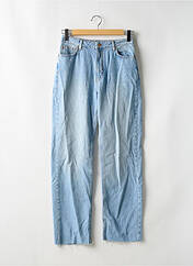 Jeans coupe large bleu NA-KD pour femme seconde vue