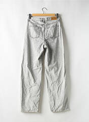 Jeans coupe large gris NA-KD pour femme seconde vue