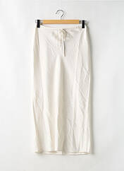 Jupe longue blanc LOUNGE pour femme seconde vue