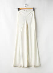 Pantalon large blanc PRETTY LITTLE THING pour femme seconde vue