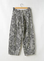 Pantalon large noir SAAJ pour femme seconde vue