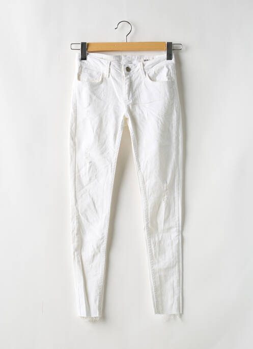 Jeans skinny taille normale taille normale blanc REIKO femme