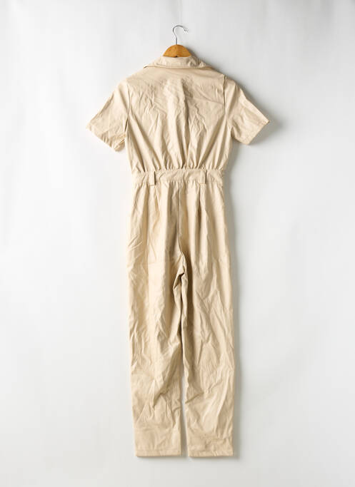 Combi-pantalon beige BOOHOO pour femme