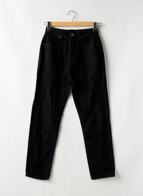 Jean coupe Mom noir BOOHOO pour femme