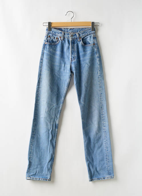 Jeans coupe droite bleu LEVIS pour femme