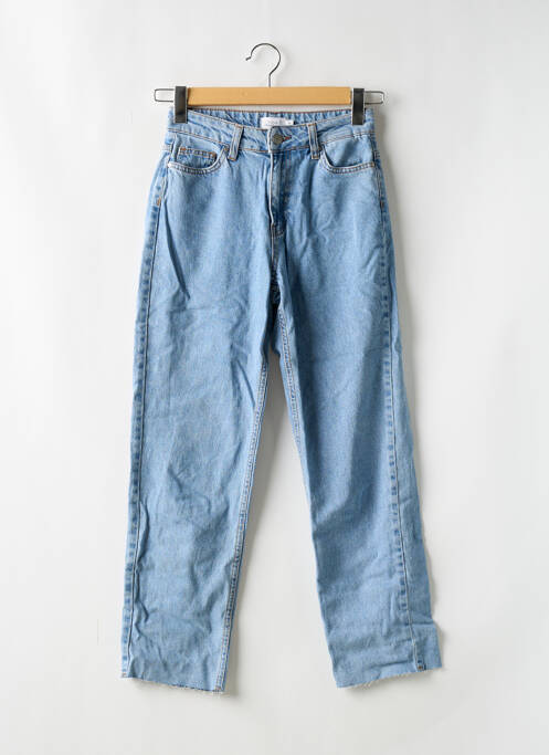 Jeans coupe droite bleu NA-KD pour femme