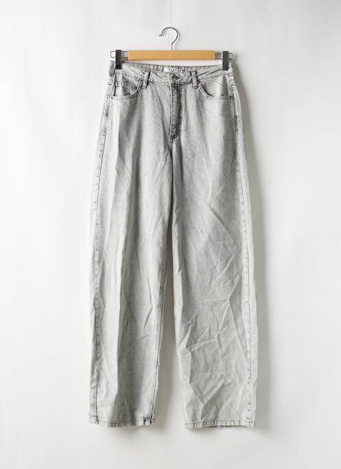 Jeans coupe large gris NA-KD pour femme