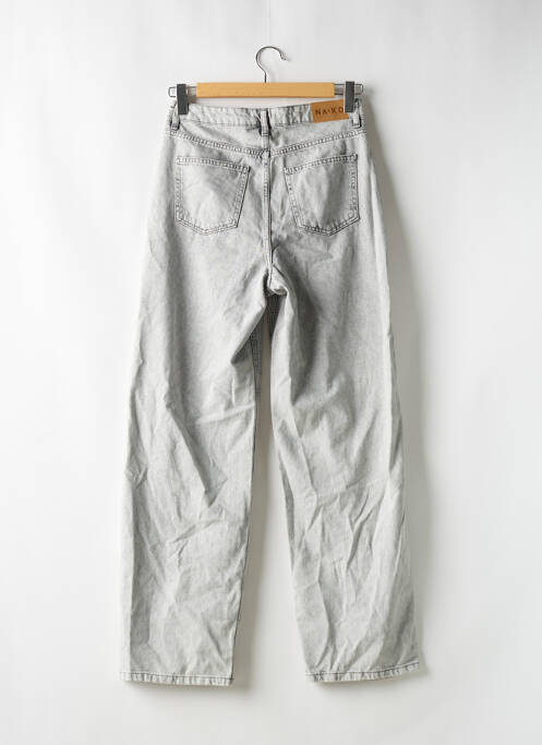 Jeans coupe large gris NA-KD pour femme