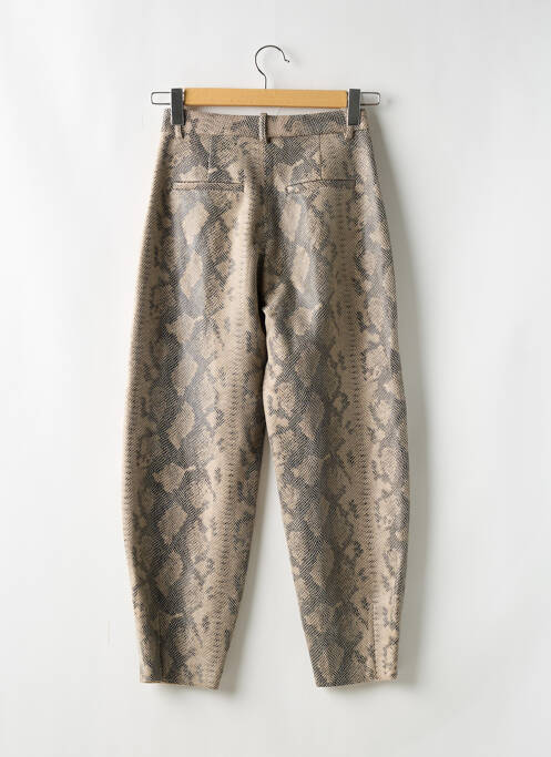 Pantalon large beige ZARA femme