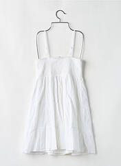 Robe courte blanc BROWNIE pour femme seconde vue