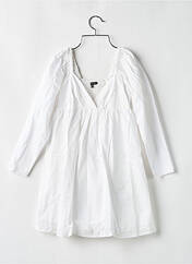 Robe courte blanc WHO WHAT WEAR pour femme seconde vue