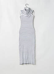 Robe longue blanc BROWNIE pour femme seconde vue