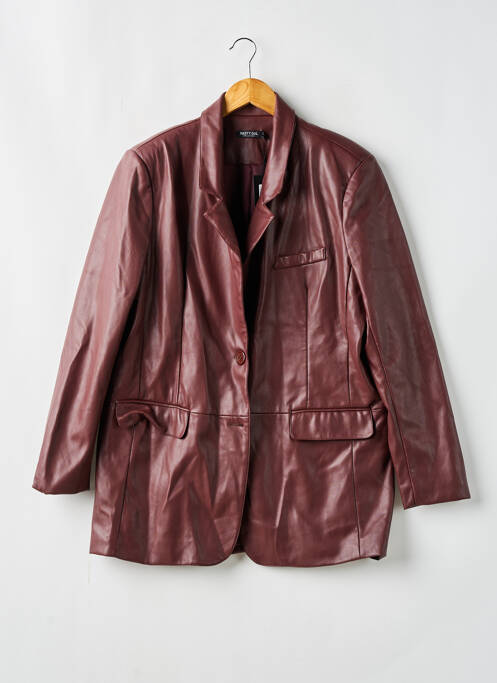 Blazer poches rouge NASTY GAL femme