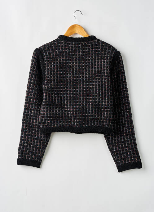 Gilet manches longues noir SANDRO pour femme