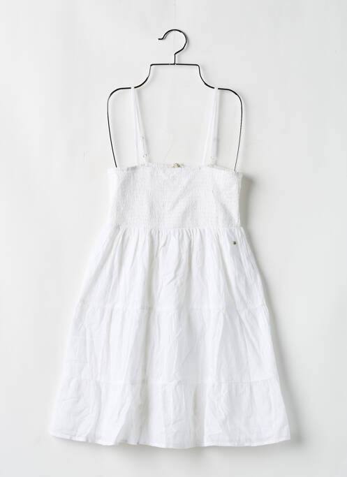 Robe courte blanc BROWNIE pour femme