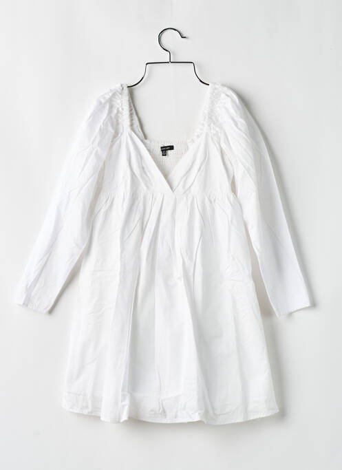 Robe courte blanc WHO WHAT WEAR pour femme
