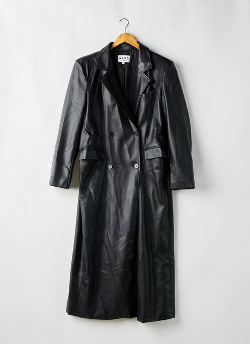 Veste simili cuir noir NA-KD pour femme