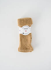 Mitaines beige PERRIN pour femme seconde vue