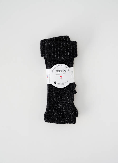 Mitaines noir PERRIN pour femme