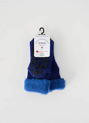 Chaussettes bleu PERRIN pour femme seconde vue