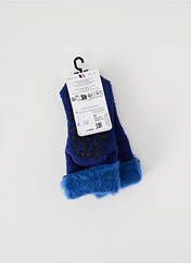 Chaussettes bleu PERRIN pour femme seconde vue