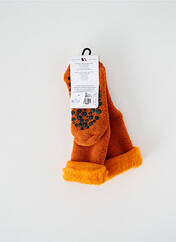 Chaussettes orange PERRIN pour femme seconde vue