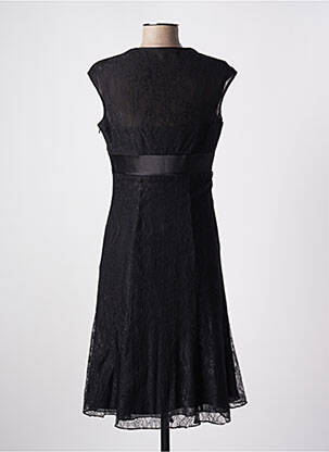 Robe mi-longue sans manche sans manche noir VERA MONT femme