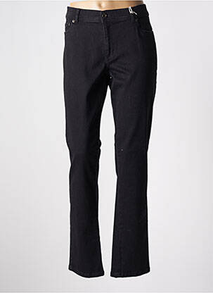 Jeans coupe slim stretch taille normale noir CMK femme