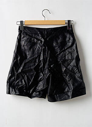 Bermuda taille haute taille haute noir LILI SIDONIO femme
