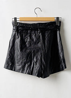 Short taille à pinces taille haute noir NASTY GAL femme