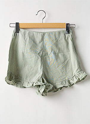 Short taille à pinces taille haute vert NASTY GAL femme