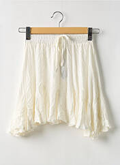 Jupe courte beige BOOHOO pour femme seconde vue