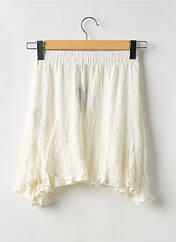 Jupe courte beige BOOHOO pour femme seconde vue