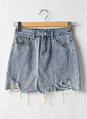 Jupe courte bleu D.S STUDIO pour femme seconde vue